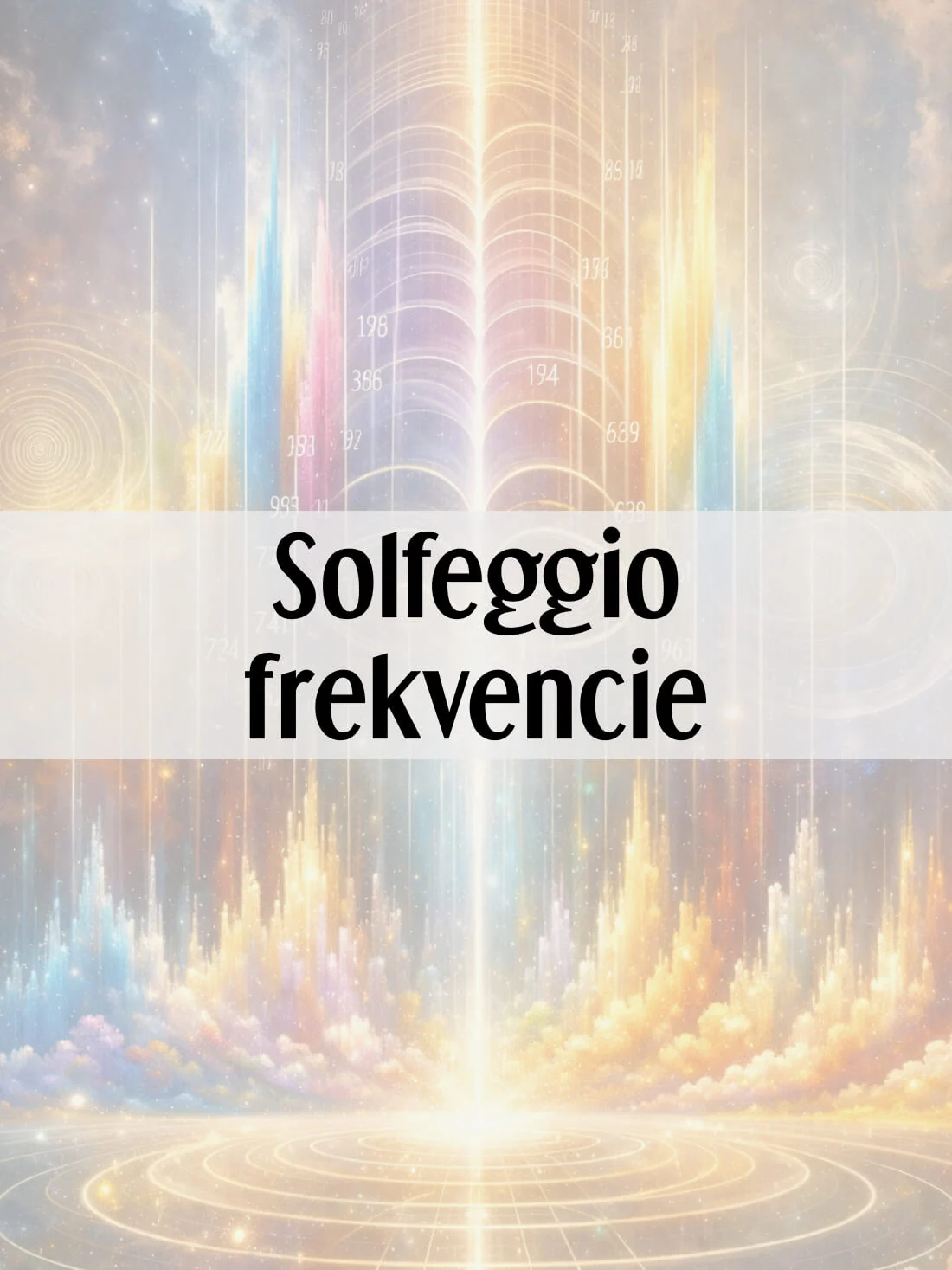 Solfeggio frekvencie - liečivé tóny a hudba na meditáciu od Michala Drienika.